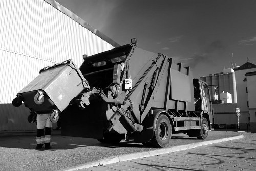 Bulky waste collection team removing large household items in London