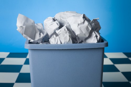 Commercial rubbish removal from an office or shop in London