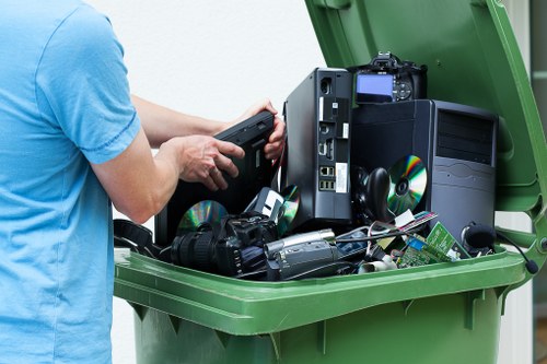Commercial garbage collection for offices and shops in London